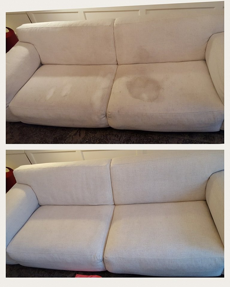 tvätta soffa